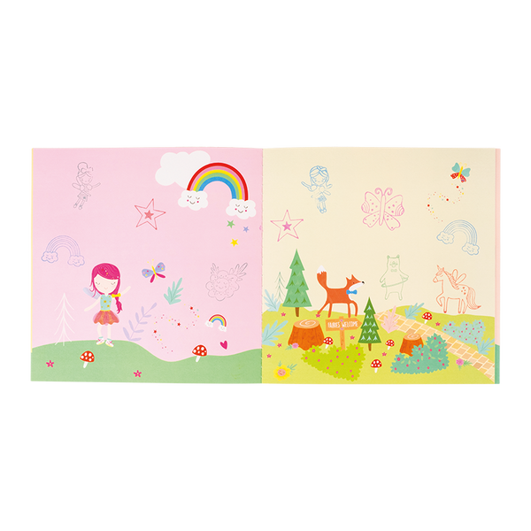 My Wooden Stamper Set - Rainbow Fairy