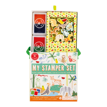 My Wooden Stamper Set - Jungle