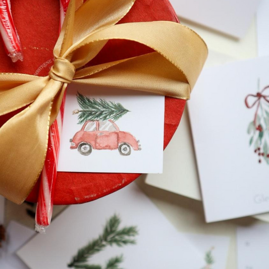 Jólamerkimiðar 10stk í pakka