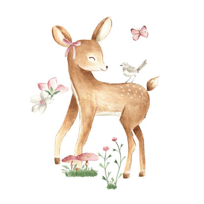 Vegglímmiði - Deer Pink