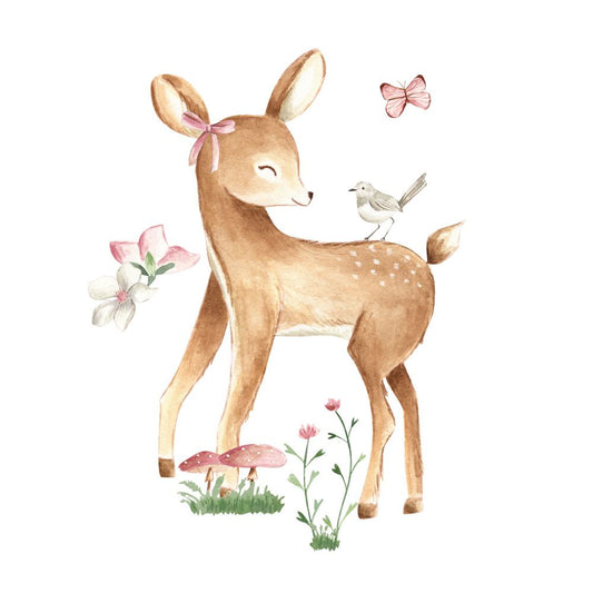 Vegglímmiði - Deer Pink
