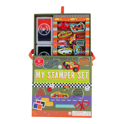 My Wooden Stamper Set - Cars