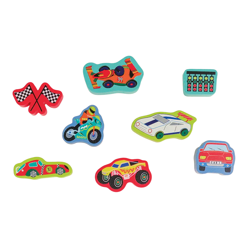 My Wooden Stamper Set - Cars