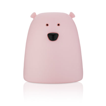 Silicon Lampi - Small Bear Pink