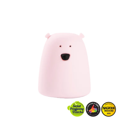 Silicon Lampi - Small Bear Pink