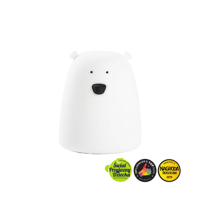 Silicon Lampi - Small Bear White