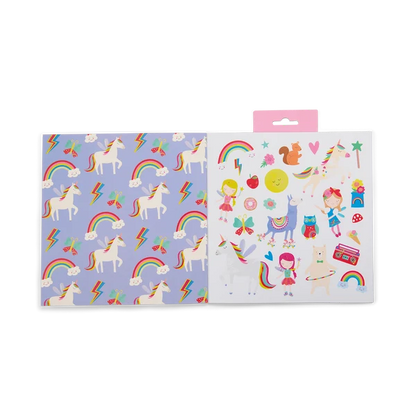 Litabók - Scented Colouring Book with Stickers - Rainbow Faries