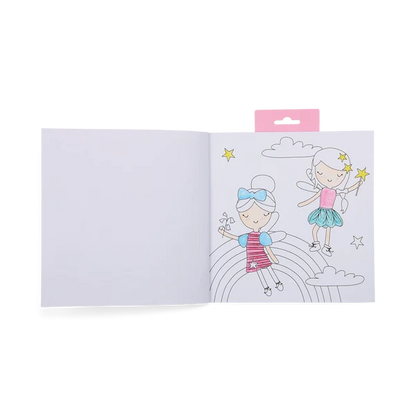 Litabók - Scented Colouring Book with Stickers - Rainbow Faries