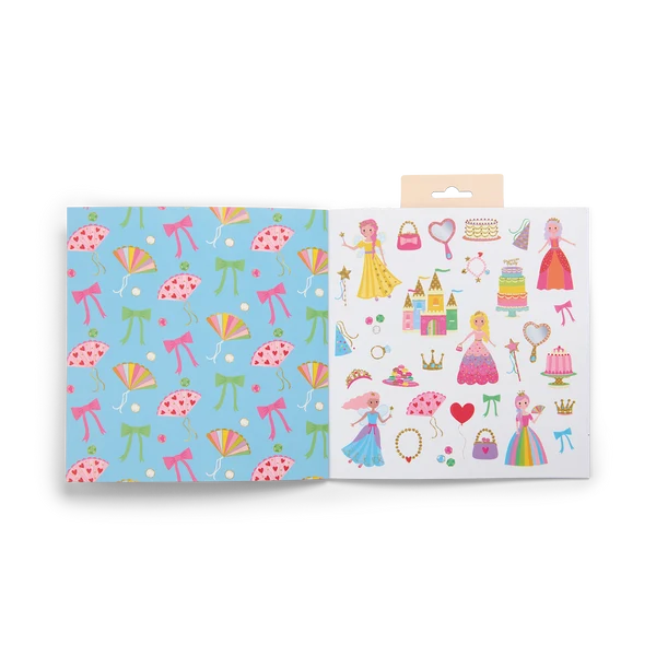 Litabók - Scented Colouring Book with Stickers - Princess