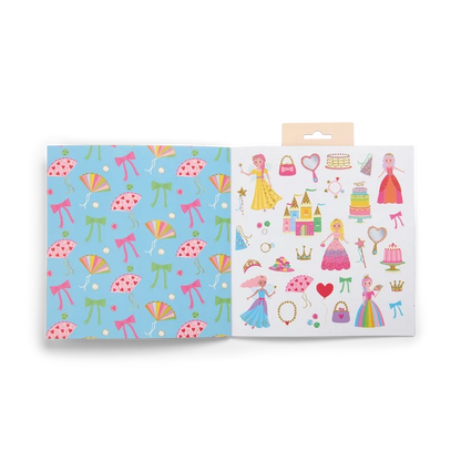 Litabók - Scented Colouring Book with Stickers - Princess