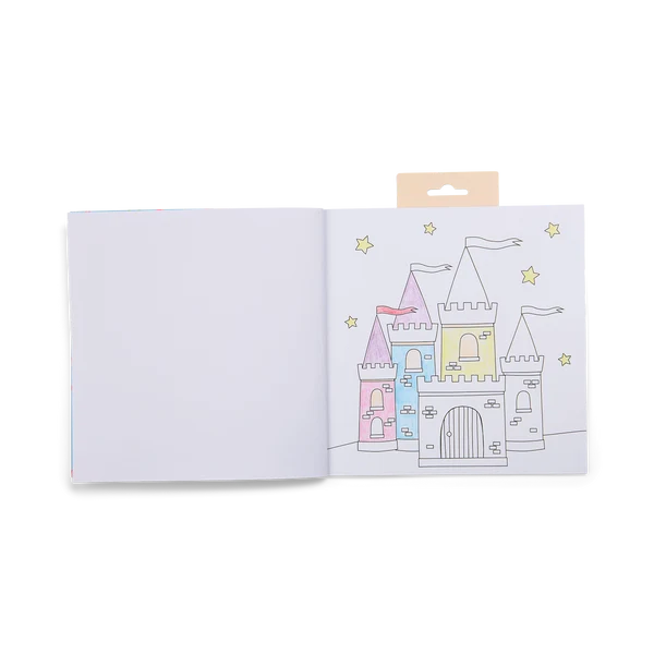 Litabók - Scented Colouring Book with Stickers - Princess