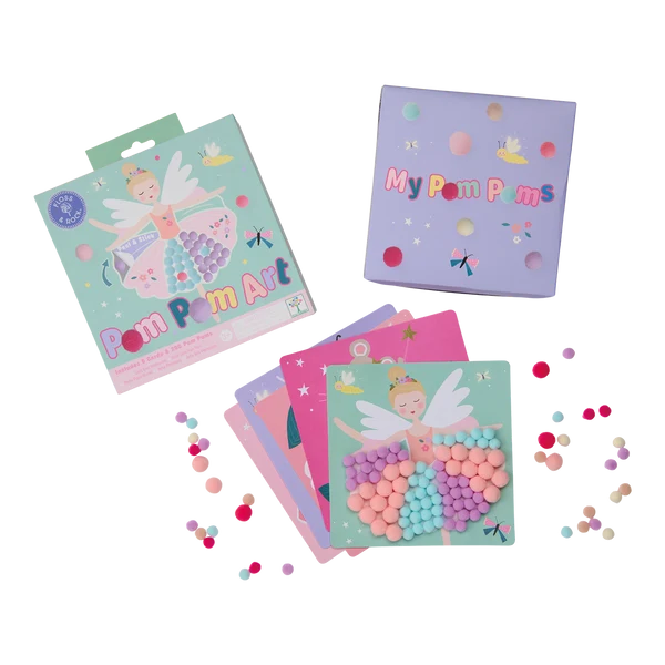 Pom Pom Art - Activity Craft - Enchanted