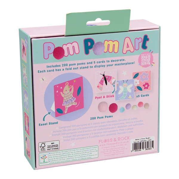 Pom Pom Art - Activity Craft - Enchanted