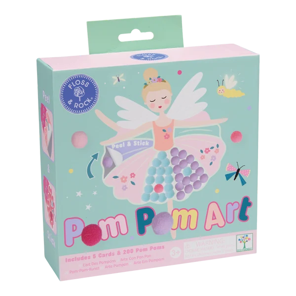 Pom Pom Art - Activity Craft - Enchanted