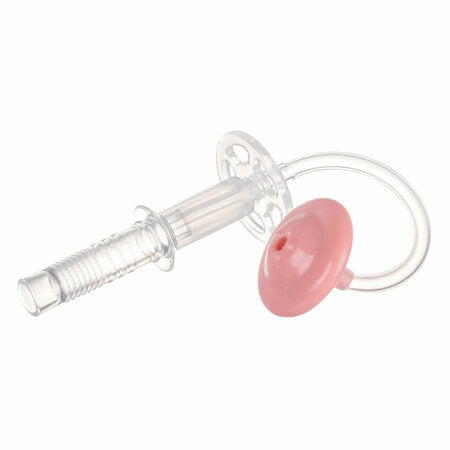 Auka rör - Non-spill silicone weighted straw Pink