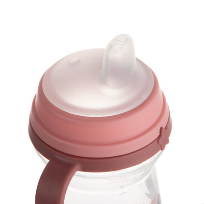 Drykkjarmál - First Cup with Silicone Spout 150 & 250ml Pink