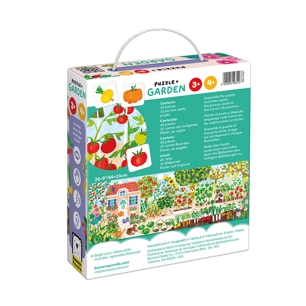 Garden Puzzle 3+ 4+