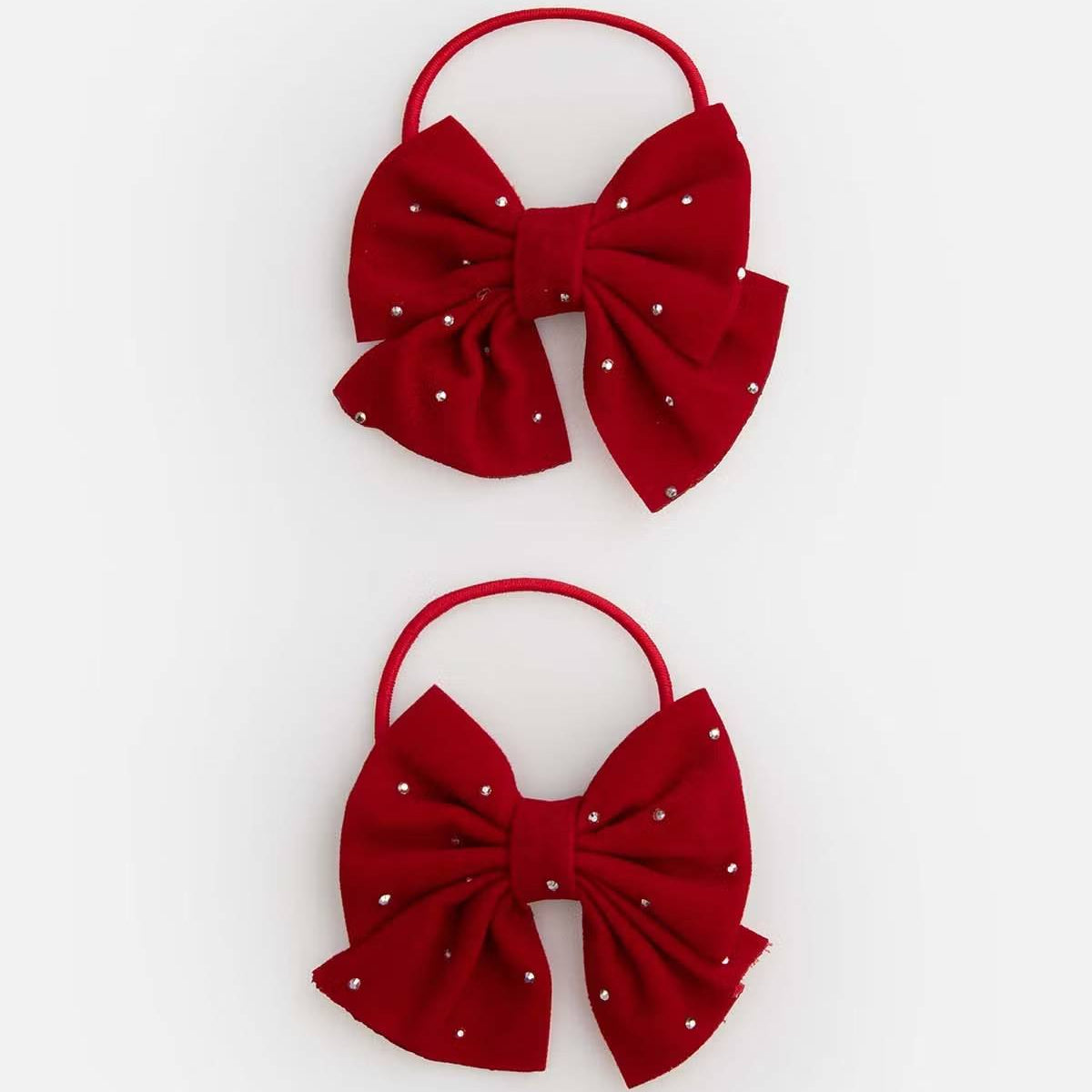 Hárteygjur - Christmas Red (2 stk)