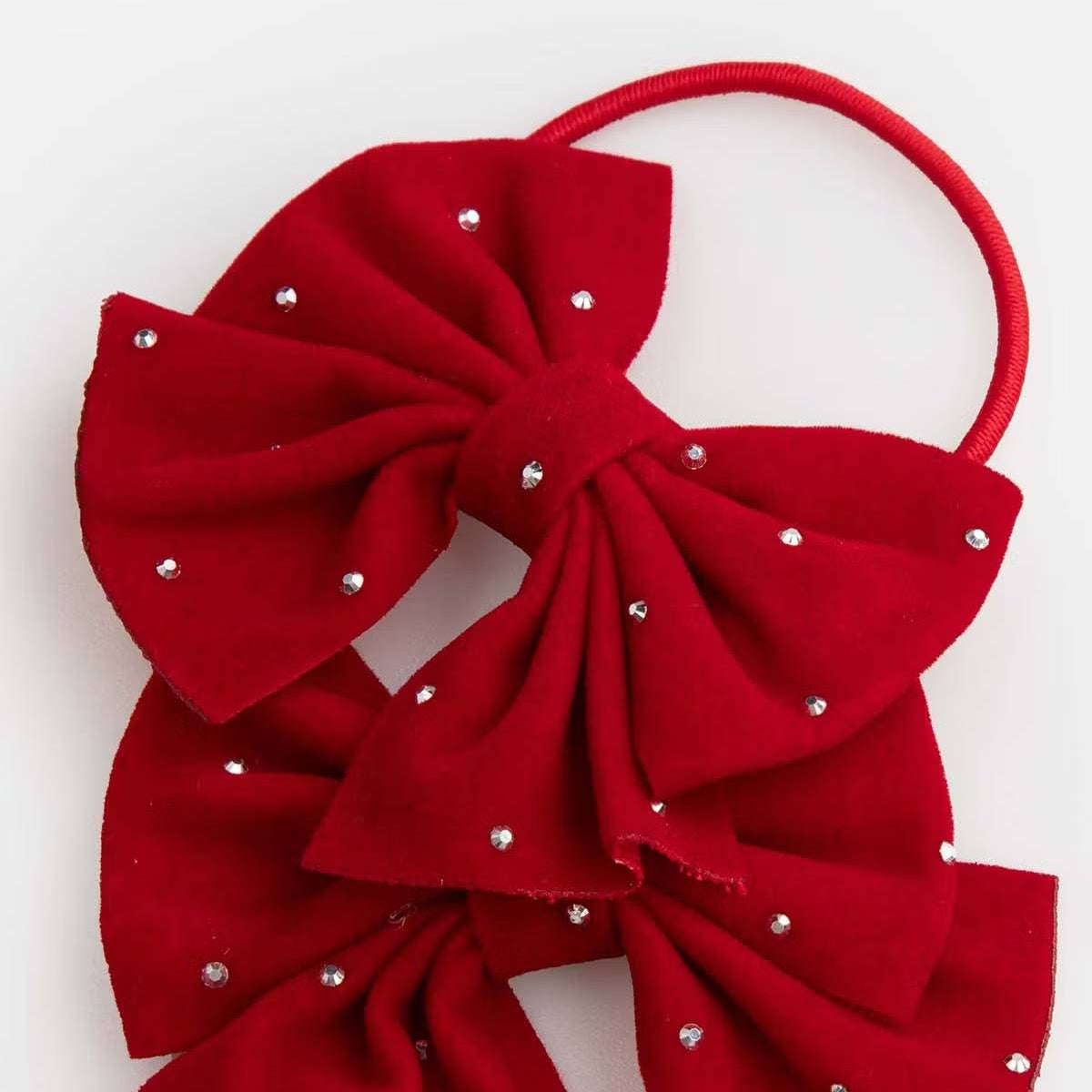 Hárteygjur - Christmas Red (2 stk)