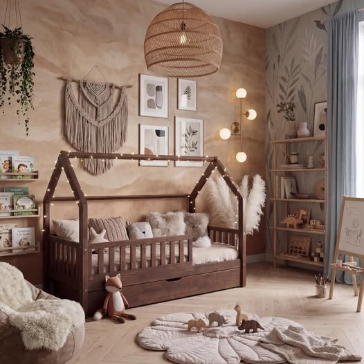 Húsrúm Bianco Dark Walnut