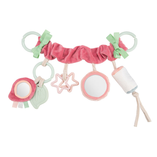 Leikfang á kerrur/bílstóla - Pastel Friends Pink