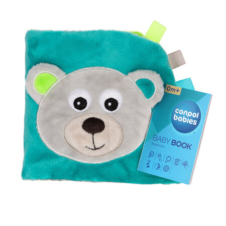 Mjúk Bók - Sensory Soft Book - Bear