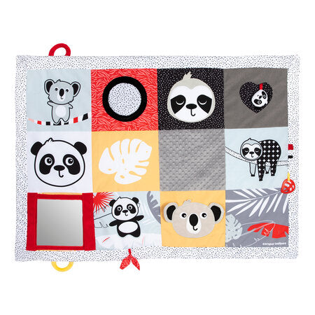 High Contrast Leikteppi - Tummy Time Play Mat