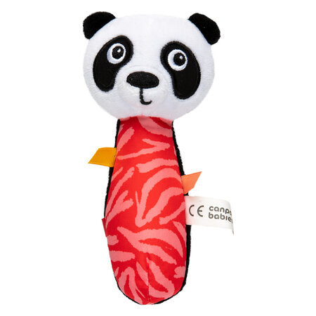 High Contrast Sensory Toy with Squeaker - Panda