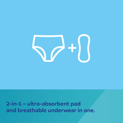 2in1 Postpartum Pants with Pad S/M - 5 pcs