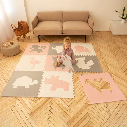 Púslmotta - Africa Pink XXL 180/180cm - FORPÖNTUN