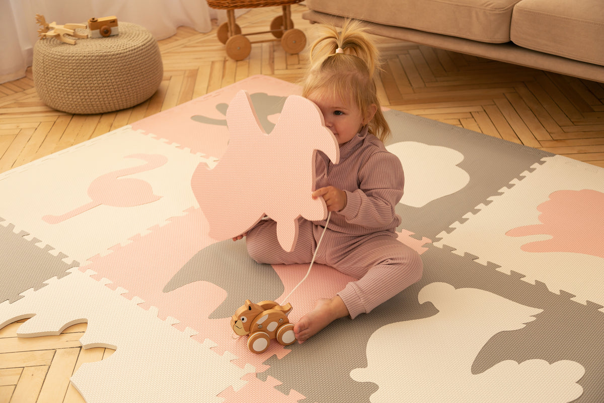 Púslmotta - Africa Pink XXL 180/180cm - FORPÖNTUN