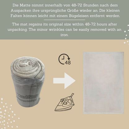 Motta - Cloud Soft Beige Zen Garden 200/150cm - FORPÖNTUN