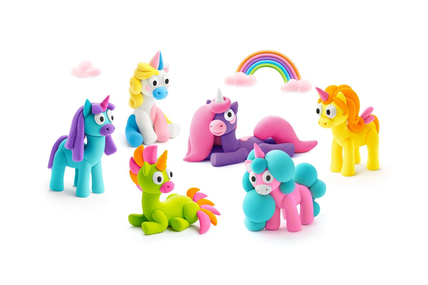 Hey Clay Rainbow Unicorns - 15 cans