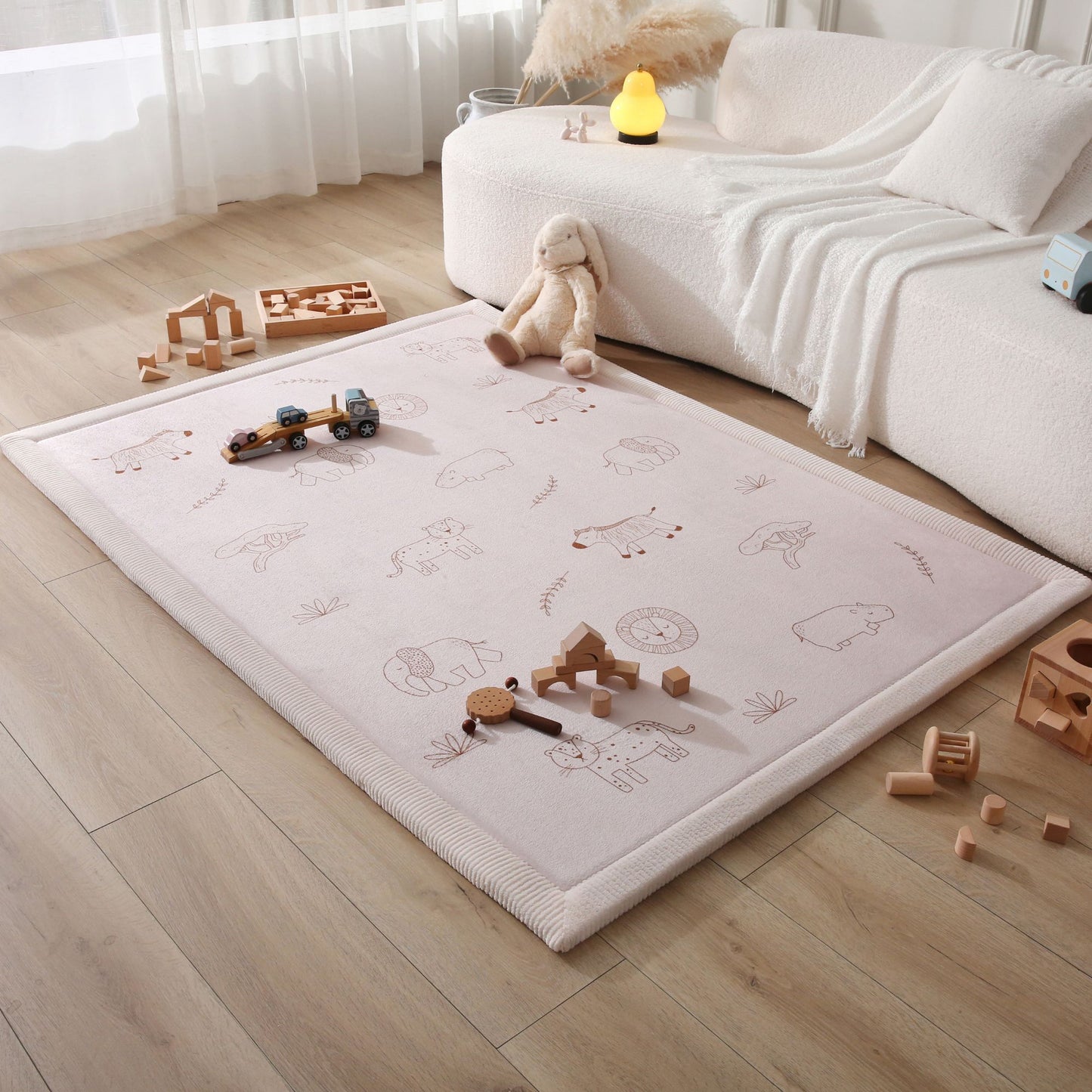 Motta - Cloud Soft Safari Animals 170/120cm - FORPÖNTUN