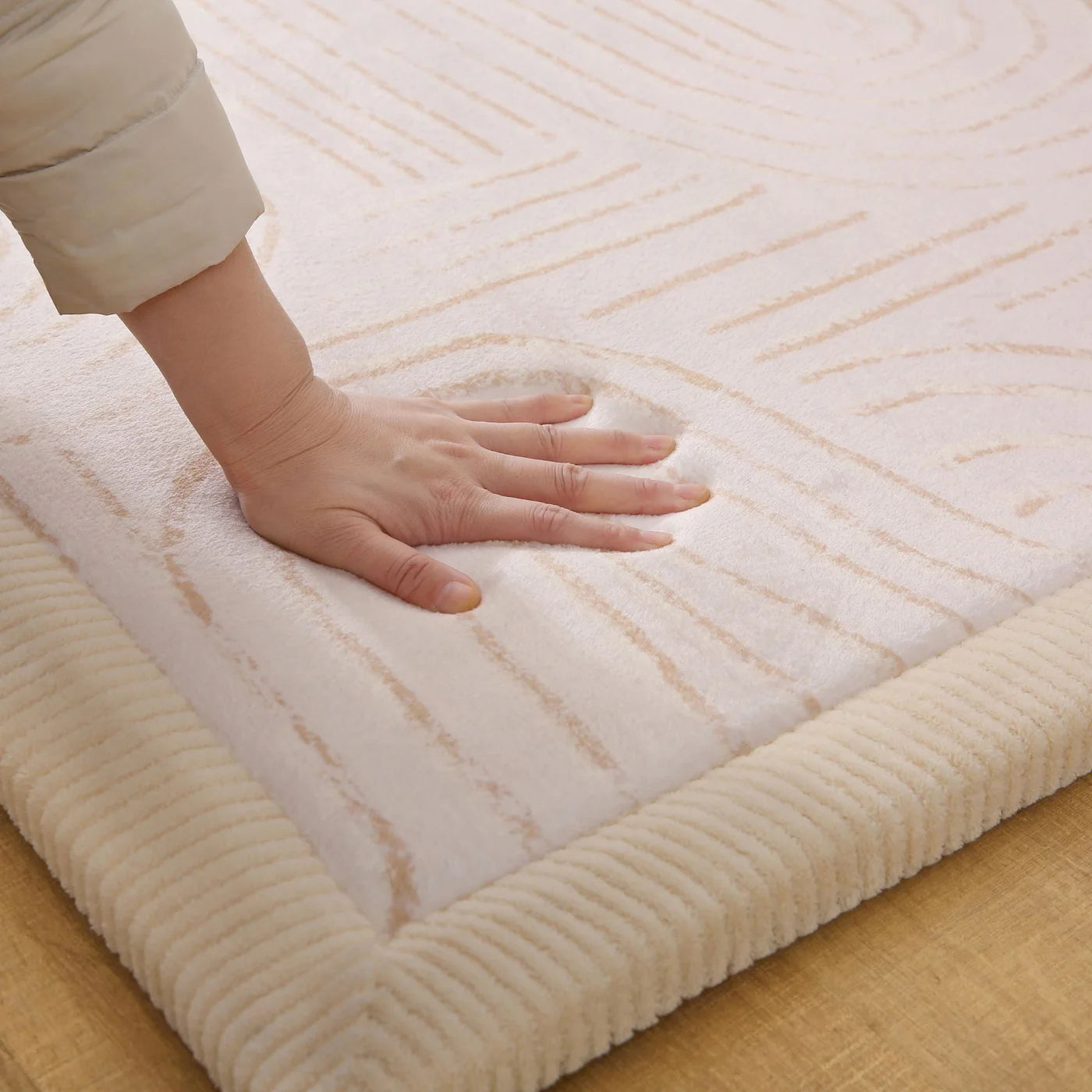 Motta - Cloud Soft Beige Zen Garden 200/150cm - FORPÖNTUN