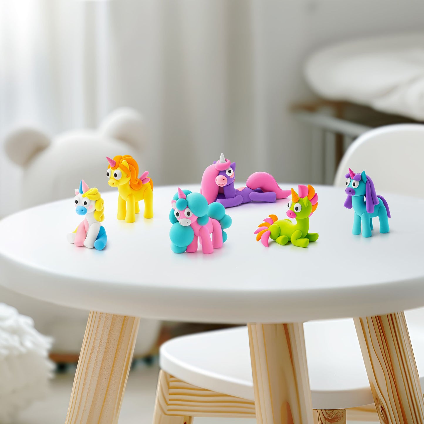 Hey Clay Rainbow Unicorns - 15 cans