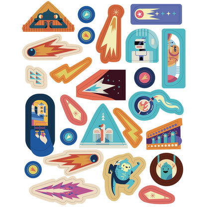 Activity Kit - Paper Planes with stickers