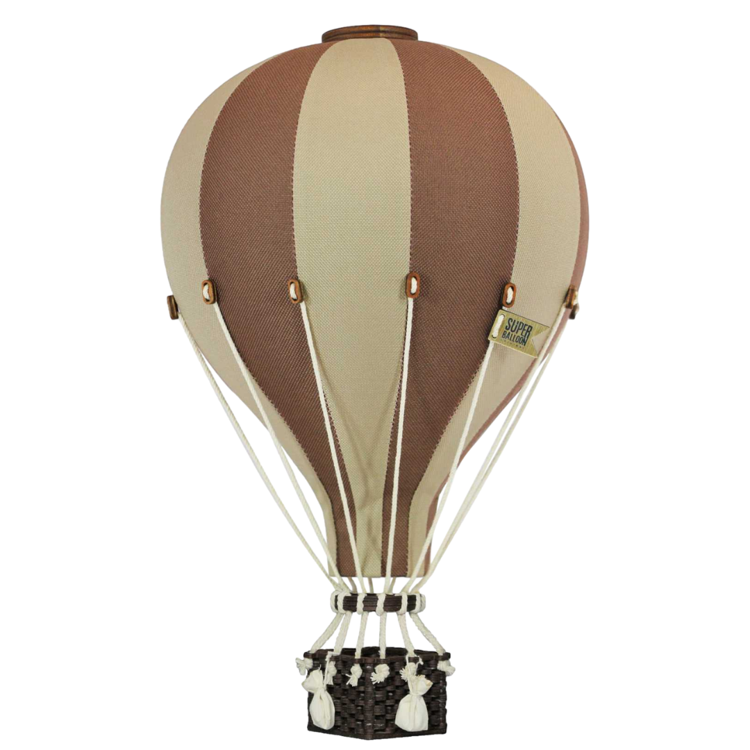 Loftbelgur - Chocolate/Beige S, M & L