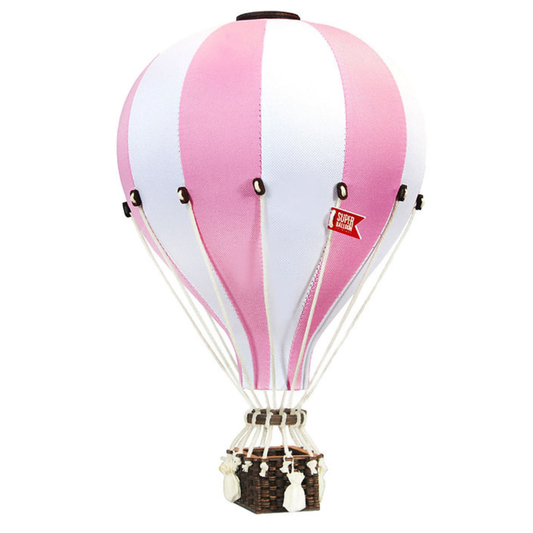 Loftbelgur - White/Light Pink S, M & L