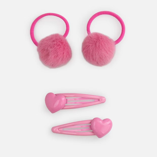 Hárskraut sett (hárteygjur + hárspennur)