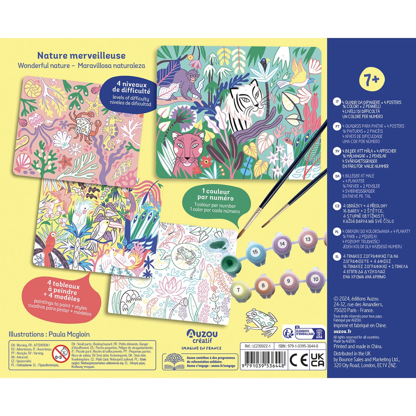 Málað eftir númerum - Paint by Numbers - Wild Nature