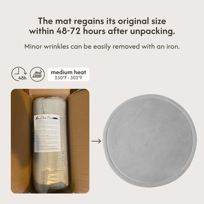 Motta - Cloud Soft Round Beige 120cm