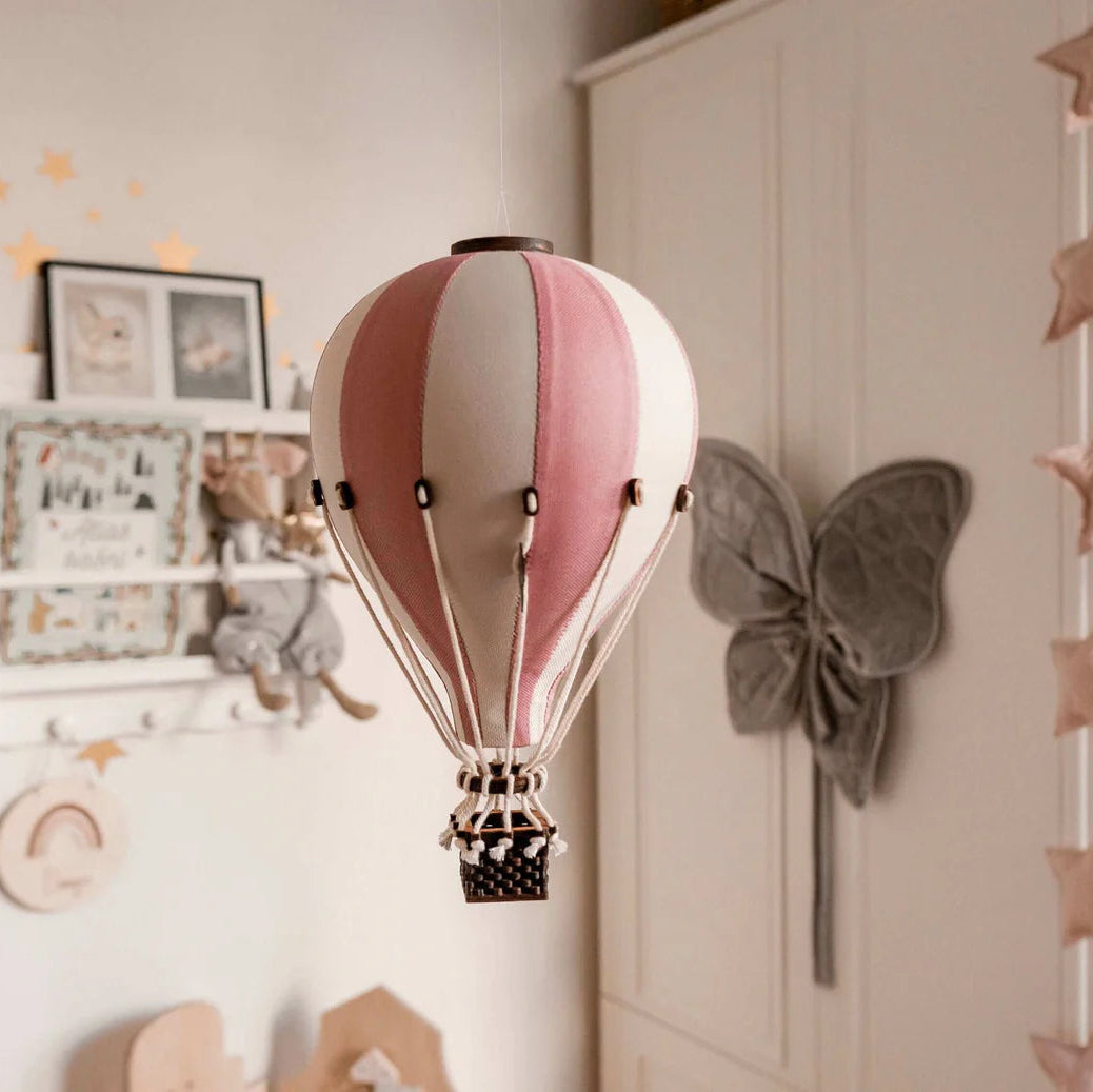Loftbelgur - White/Light Pink S, M & L