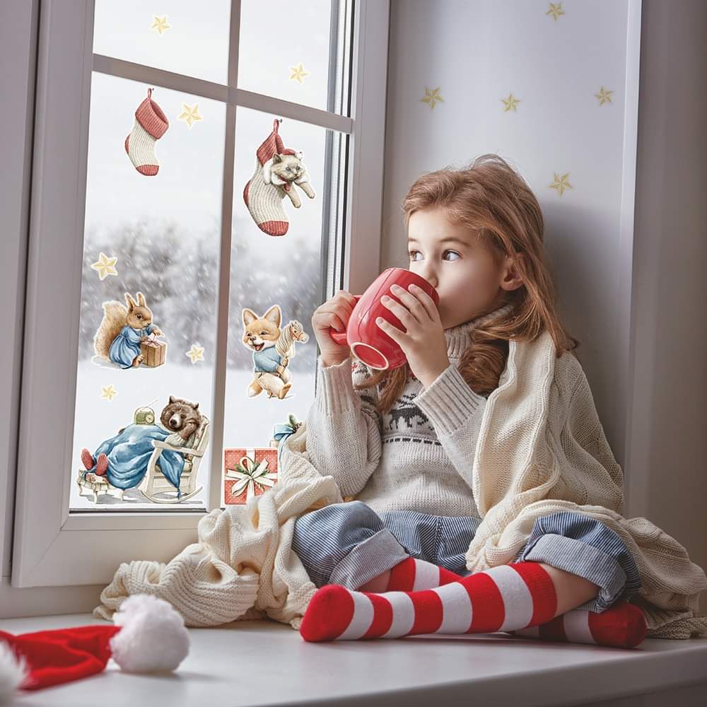 Skrautlímmiðar - Jólasett II