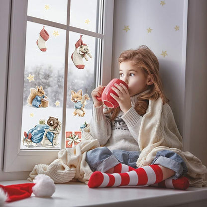 Skrautlímmiðar - Jólasett II