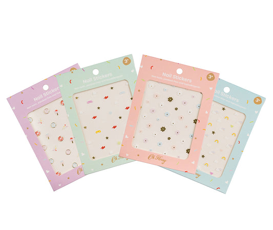 Oh Flossy - Nail Stickers 4-pack