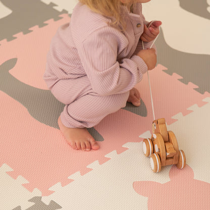 Púslmotta - Africa Pink XXL 180/180cm - FORPÖNTUN