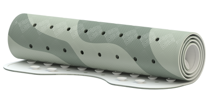 Baðmotta - Sage Green Arcs 100 x 40cm