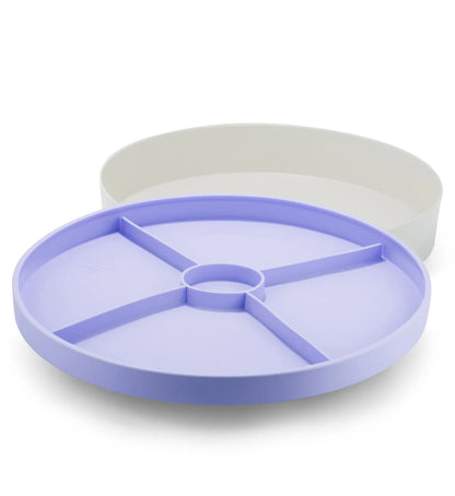 Sensory Tray Play - Lilac
