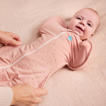 Love To Dream Swaddle Up - Rose Pebbles 2.5Tog